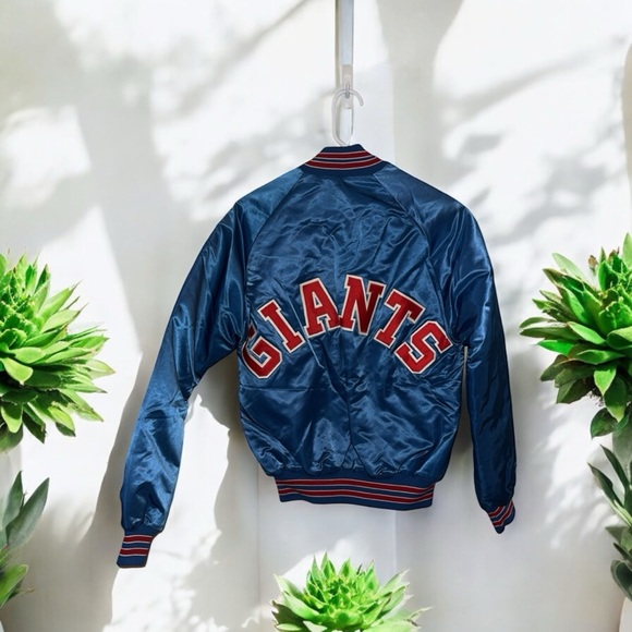 Chalk Line NY Giants Snap Button Jacket - Picture 2 of 5
